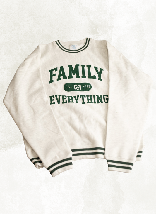 'Family Over Everything' Adult Crewneck (NEW)