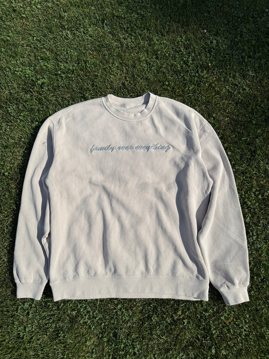 'Family Over Everything' Crewneck